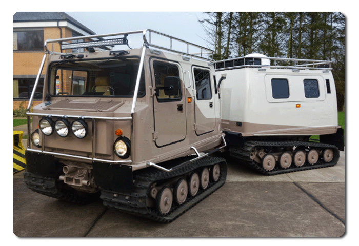 Ex Army Hagglunds BV206 Personnel Carrier