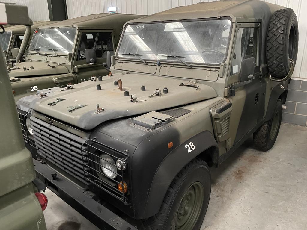 Land Rover Defender 90 Wolf LHD Hard Top (Remus) - Govsales of mod surplus ex army trucks, ex army land rovers and other military vehicles for sale